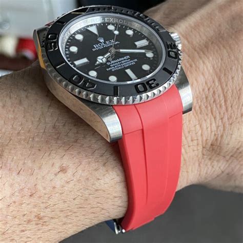 rubber straps for rolex|rolex 20mm rubber strap.